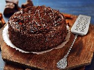 Рецепта Шоколадов сладкиш тип Гараш с орехи
